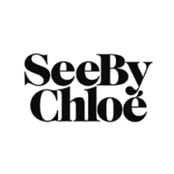 See By Chloe White 100% Cotton Button Down Blouse Size M - Picture 2 of 7